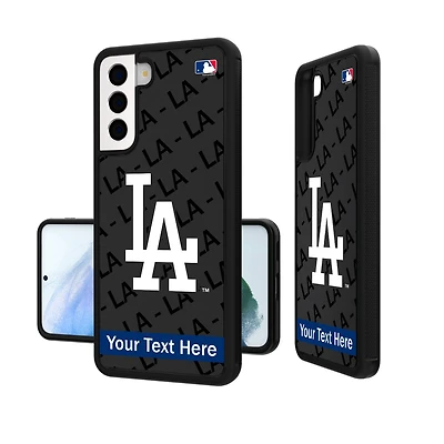 Los Angeles Dodgers Tilt Design Personalized Galaxy Bump Case