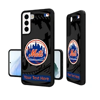 New York Mets Tilt Design Personalized Galaxy Bump Case