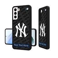 New York Yankees Tilt Design Personalized Galaxy Bump Case