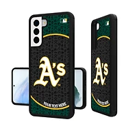 Athletics Circle Design Personalized Galaxy Bump Case