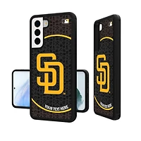 San Diego Padres Circle Design Personalized Galaxy Bump Case