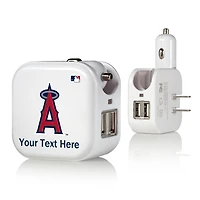 Los Angeles Angels Personalized 2-In-1 USB Charger