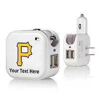 Pittsburgh Pirates Personalized 2-In-1 USB Charger