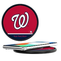 Washington Nationals Personalized 10-Watt Wireless Phone Charger
