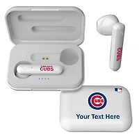 Chicago Cubs Personalized True Wireless Earbuds