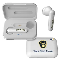 Milwaukee Brewers Personalized True Wireless Earbuds