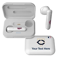 Minnesota Twins Personalized True Wireless Earbuds