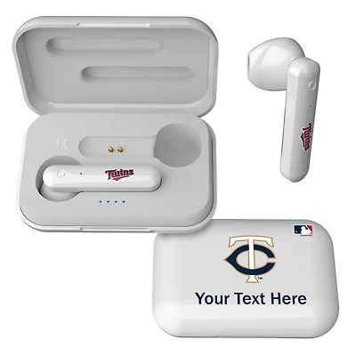 Minnesota Twins Personalized True Wireless Earbuds