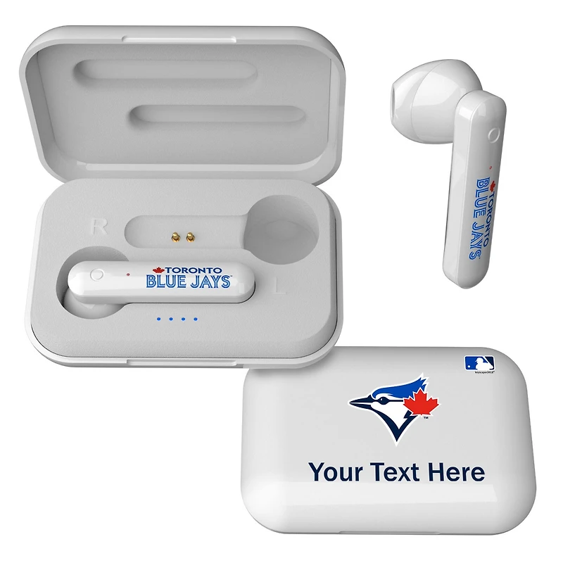 Toronto Blue Jays Personalized True Wireless Earbuds