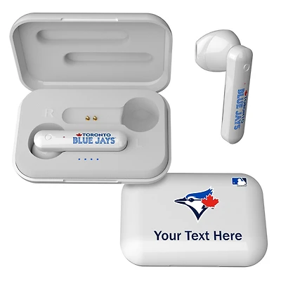 Toronto Blue Jays Personalized True Wireless Earbuds