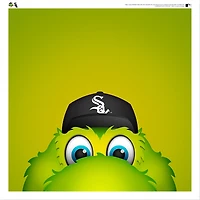 Southpaw Chicago White Sox 12'' x 12'' Minimalist Mascot Poster Print