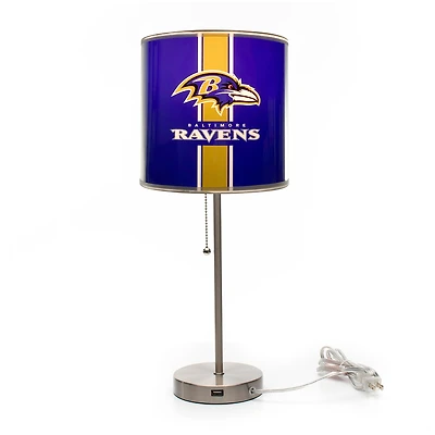 Imperial Baltimore Ravens Chrome Desk Lamp