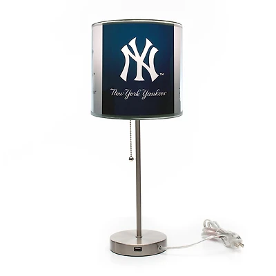 Imperial New York Yankees Chrome Desk Lamp