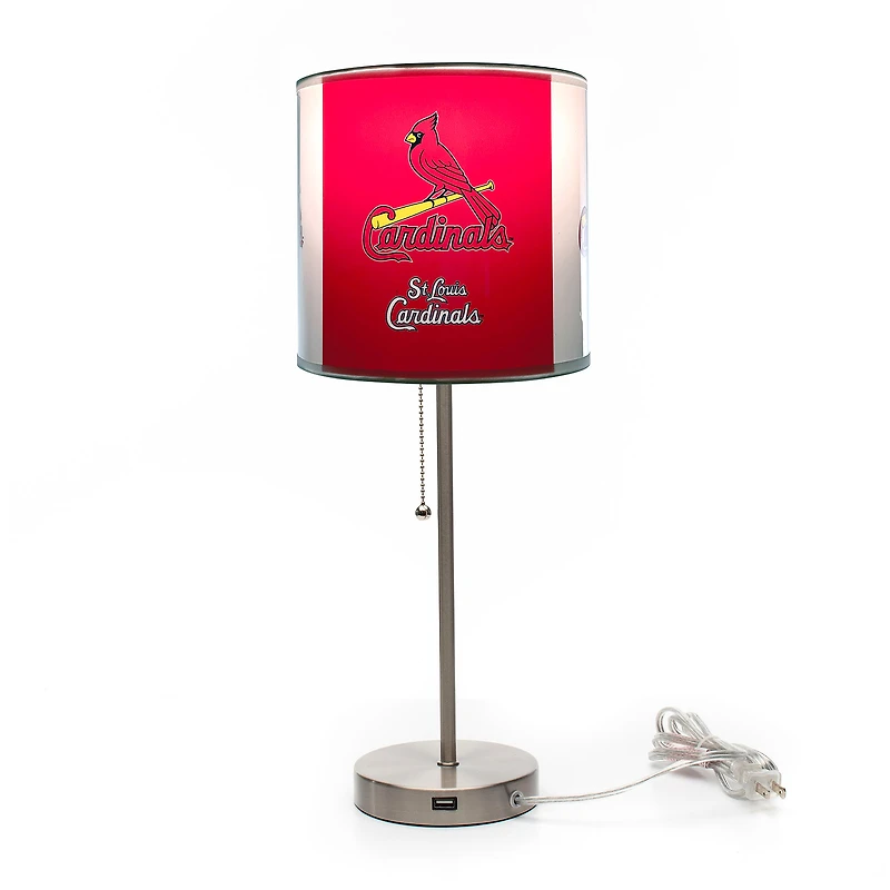 Imperial St. Louis Cardinals Chrome Desk Lamp