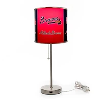 Imperial Atlanta Braves Chrome Desk Lamp