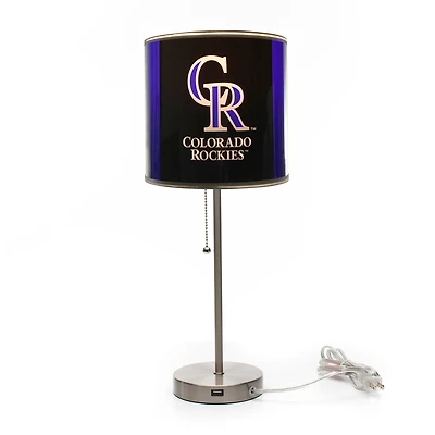 Imperial Colorado Rockies Chrome Desk Lamp