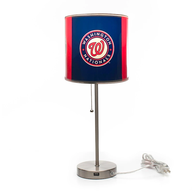 Imperial Washington Nationals Chrome Desk Lamp
