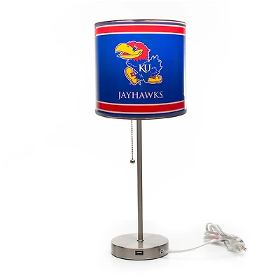 Imperial Kansas Jayhawks Chrome Desk Lamp
