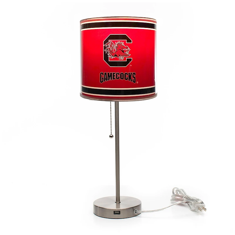 Imperial South Carolina Gamecocks Chrome Desk Lamp