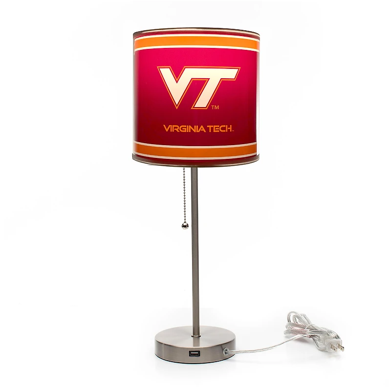 Imperial Virginia Tech Hokies Chrome Desk Lamp