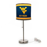Imperial West Virginia Mountaineers Chrome Desk Lamp