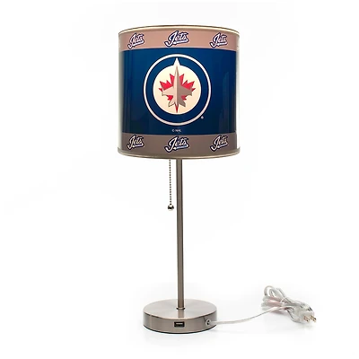 Imperial Winnipeg Jets Chrome Desk Lamp
