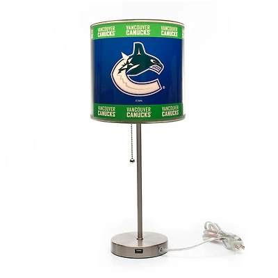 Imperial Vancouver Canucks Chrome Desk Lamp