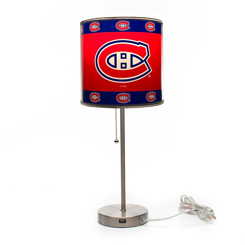 Imperial Montreal Canadiens Chrome Desk Lamp
