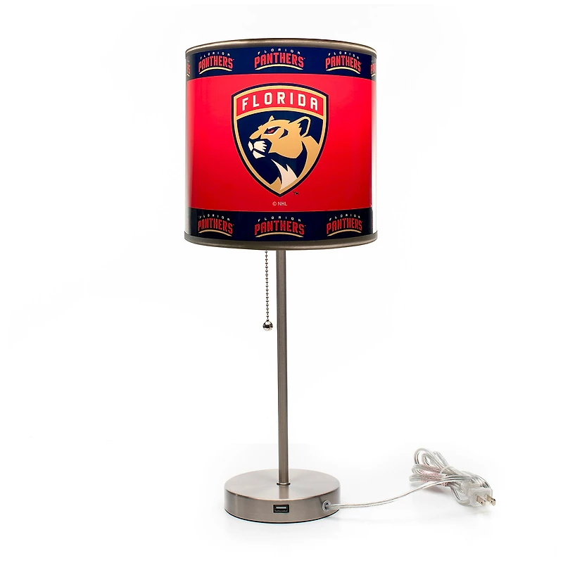 Imperial Florida Panthers Chrome Desk Lamp