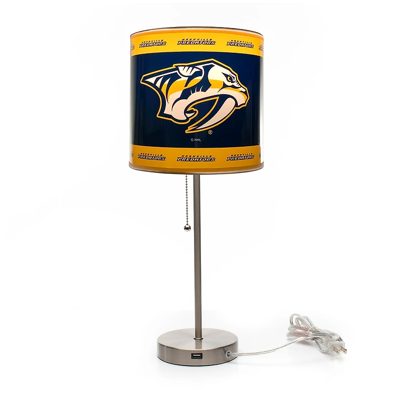 Imperial Nashville Predators Chrome Desk Lamp