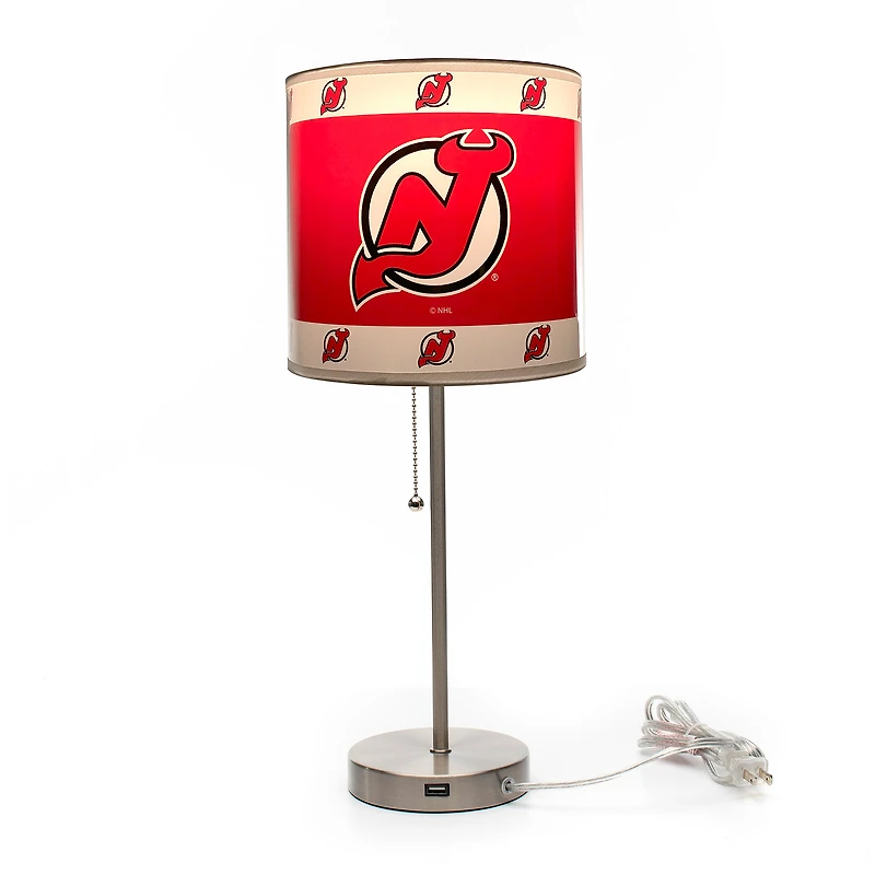 Imperial New Jersey Devils Chrome Desk Lamp
