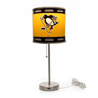 Imperial Pittsburgh Penguins Chrome Desk Lamp