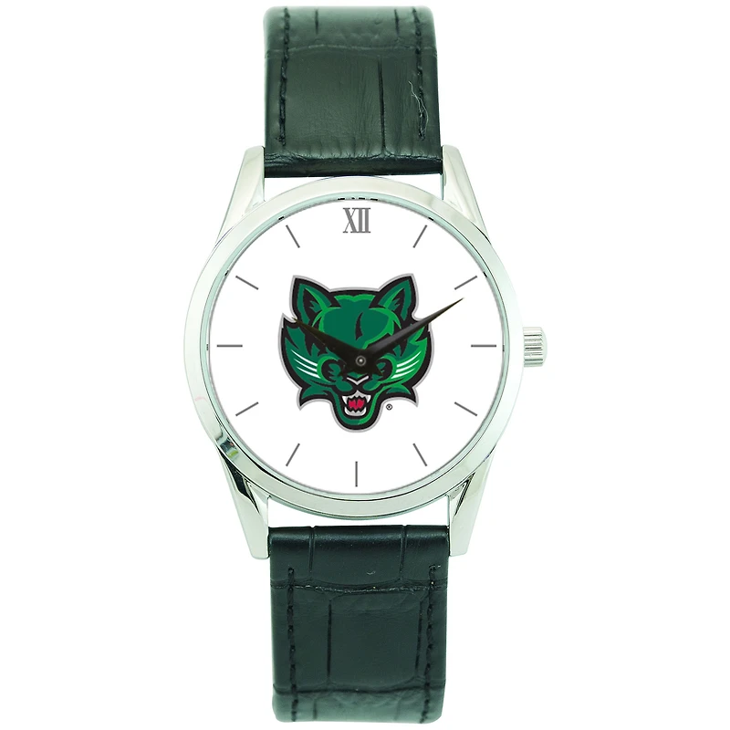 Unisex Silver Binghamton Bearcats Stainless Steel Wristwatch