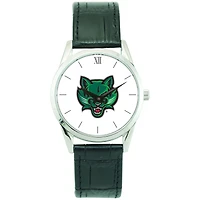 Unisex Silver Binghamton Bearcats Stainless Steel Wristwatch