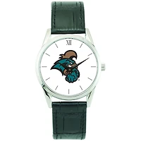 Unisex Silver Coastal Carolina Chanticleers Stainless Steel Wristwatch