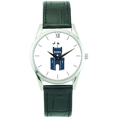 Unisex Silver Citadel Bulldogs Stainless Steel Wristwatch