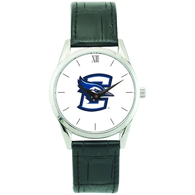 Unisex Silver Creighton Bluejays Stainless Steel Wristwatch