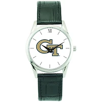 Unisex Silver Georgia Tech Yellow Jackets Stainless Steel Wristwatch