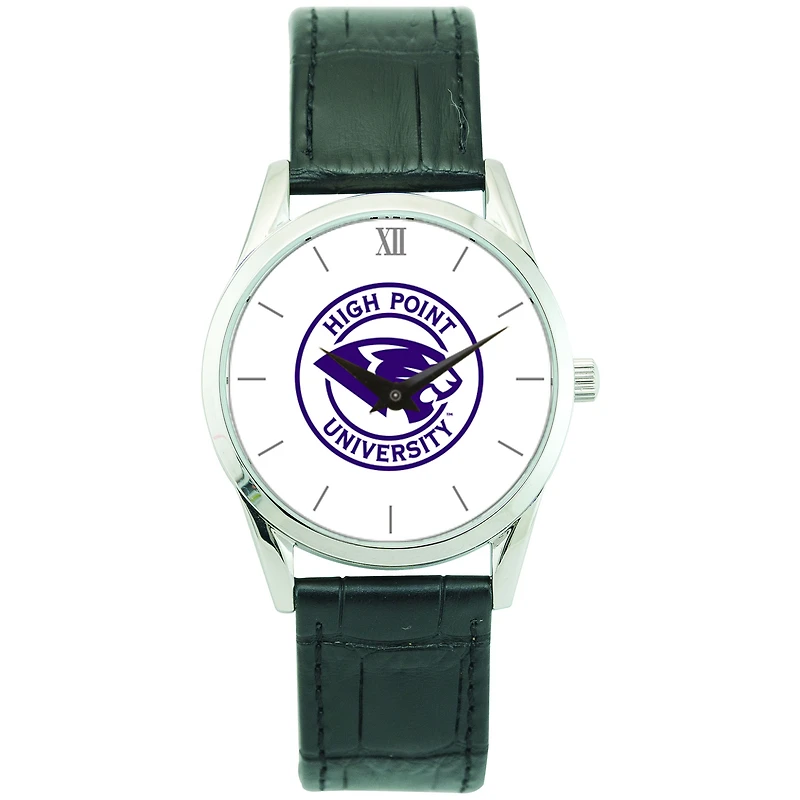 Unisex Silver High Point Panthers Stainless Steel Wristwatch