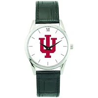 Unisex Silver Indiana Hoosiers Stainless Steel Wristwatch
