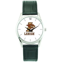 Unisex Silver Lehigh Mountain Hawks Stainless Steel Wristwatch