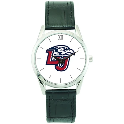 Unisex Silver Liberty Flames Stainless Steel Wristwatch