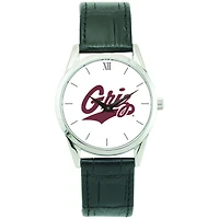 Unisex Silver Montana Grizzlies Stainless Steel Wristwatch