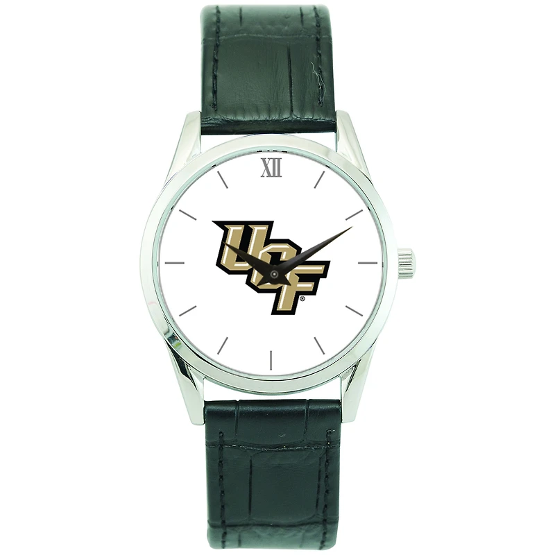 Unisex Silver UCF Knights Stainless Steel Wristwatch