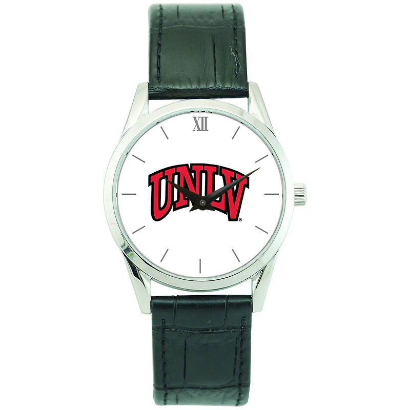 Unisex Silver UNLV Rebels Stainless Steel Wristwatch