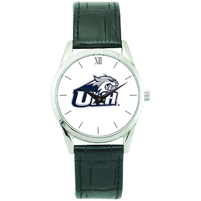 Unisex Silver New Hampshire Wildcats Stainless Steel Wristwatch
