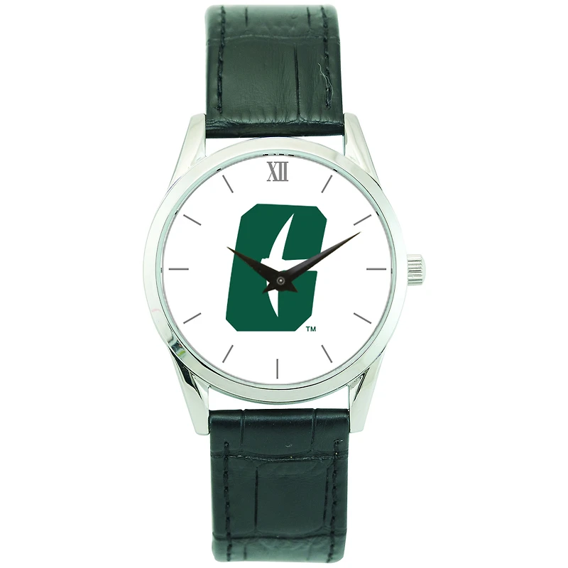 Unisex Silver Charlotte 49ers Stainless Steel Wristwatch