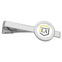 Silver Cal State L.A. Golden Eagles Team Logo Tie Bar