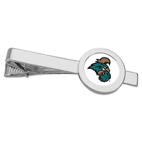 Silver Coastal Carolina Chanticleers Team Logo Tie Bar
