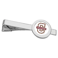 Silver Charleston Cougars Team Logo Tie Bar